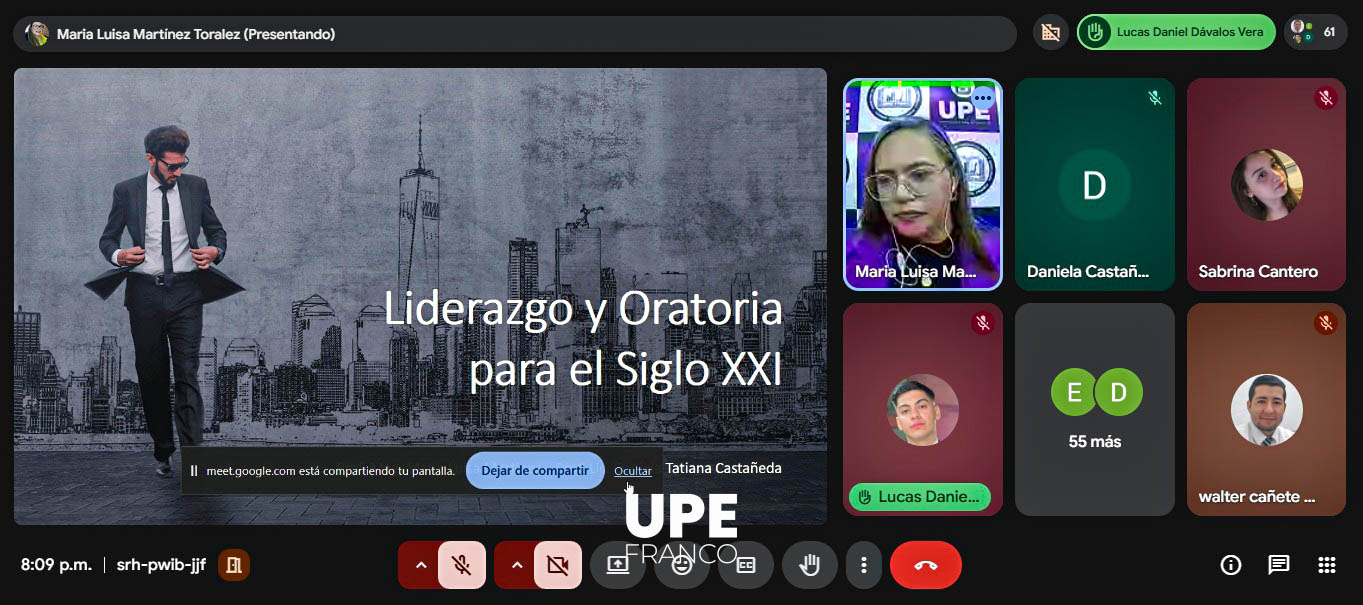 Clase Espejo Internacional: Universidad Privada del Este (UPE), sede Presidente Franco - Escuela Superior Politécnica de Chimborazo (ESPOCH – Ecuador)